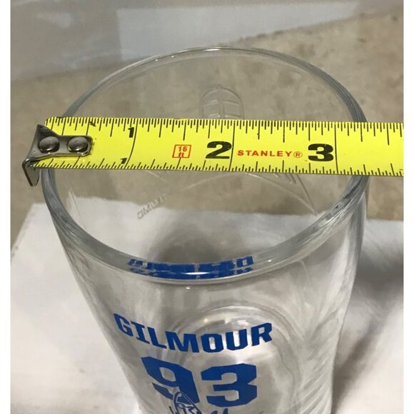 Doug Gilmour Pint Glass Toronto Maple Leafs Collectible Budweiser NHL Hockey 5.5 - Picture 9 of 9